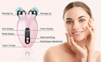 LumaSkin™ V-Face Sculpting Roller – Microcurrent Facial Lifting & Toning Device
