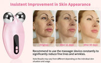 LumaSkin™ V-Face Sculpting Roller – Microcurrent Facial Lifting & Toning Device