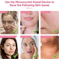 LumaSkin™ V-Face Sculpting Roller – Microcurrent Facial Lifting & Toning Device